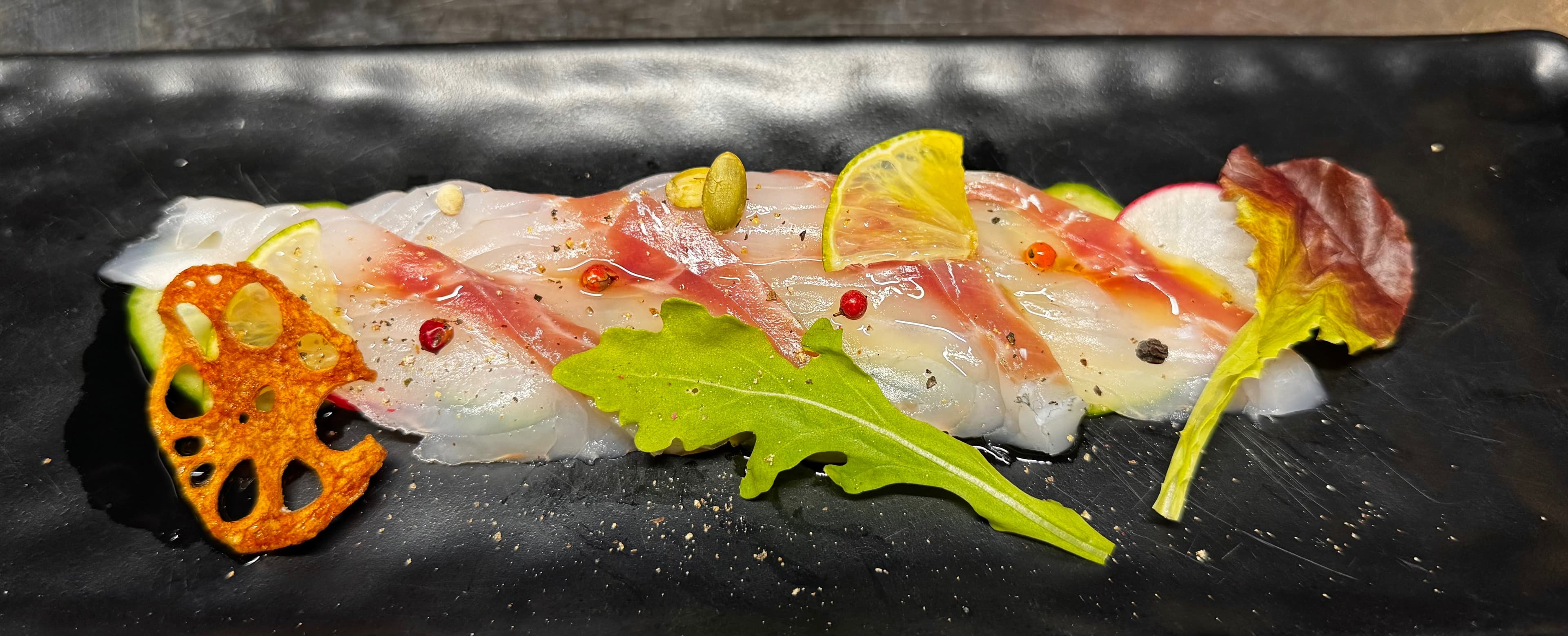 Wolfsbarsch-Carpaccio